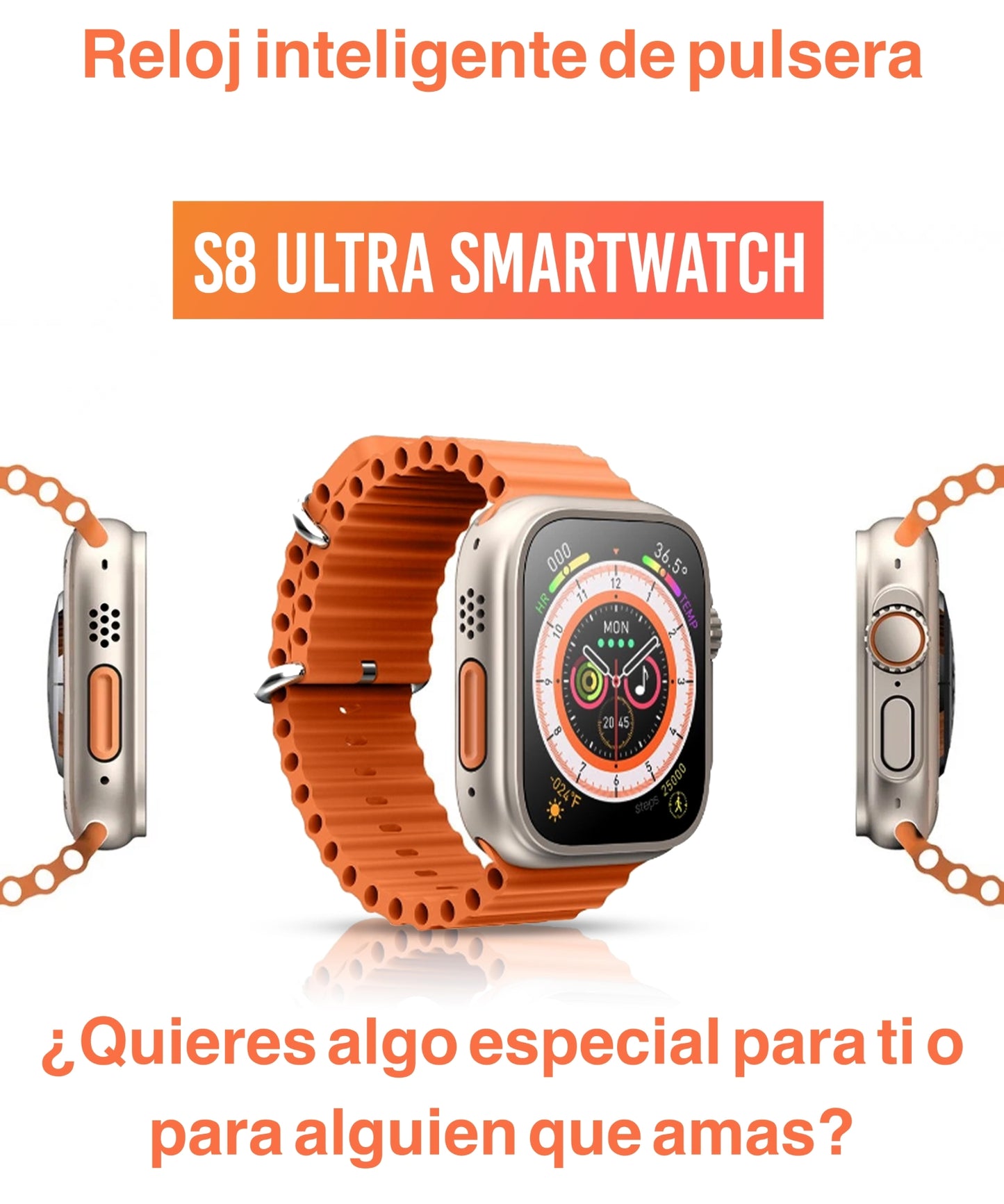 S8 Ultra Smartwatch – Tecnología Avanzada para tu Estilo de Vida Activo